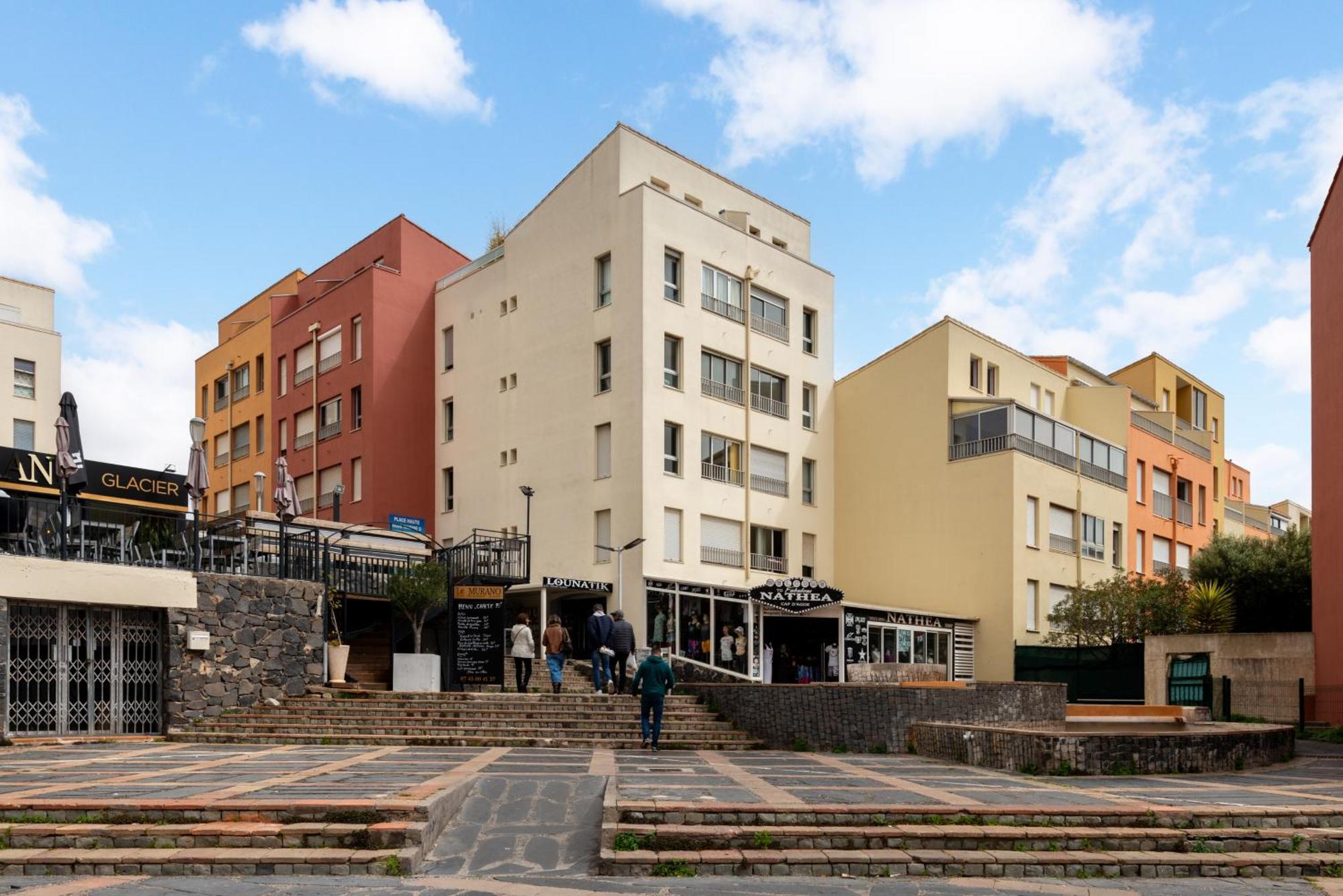 Apartament Little Mamma - 50M Du Centre Port - Menage Inclus Agde Zewnętrze zdjęcie